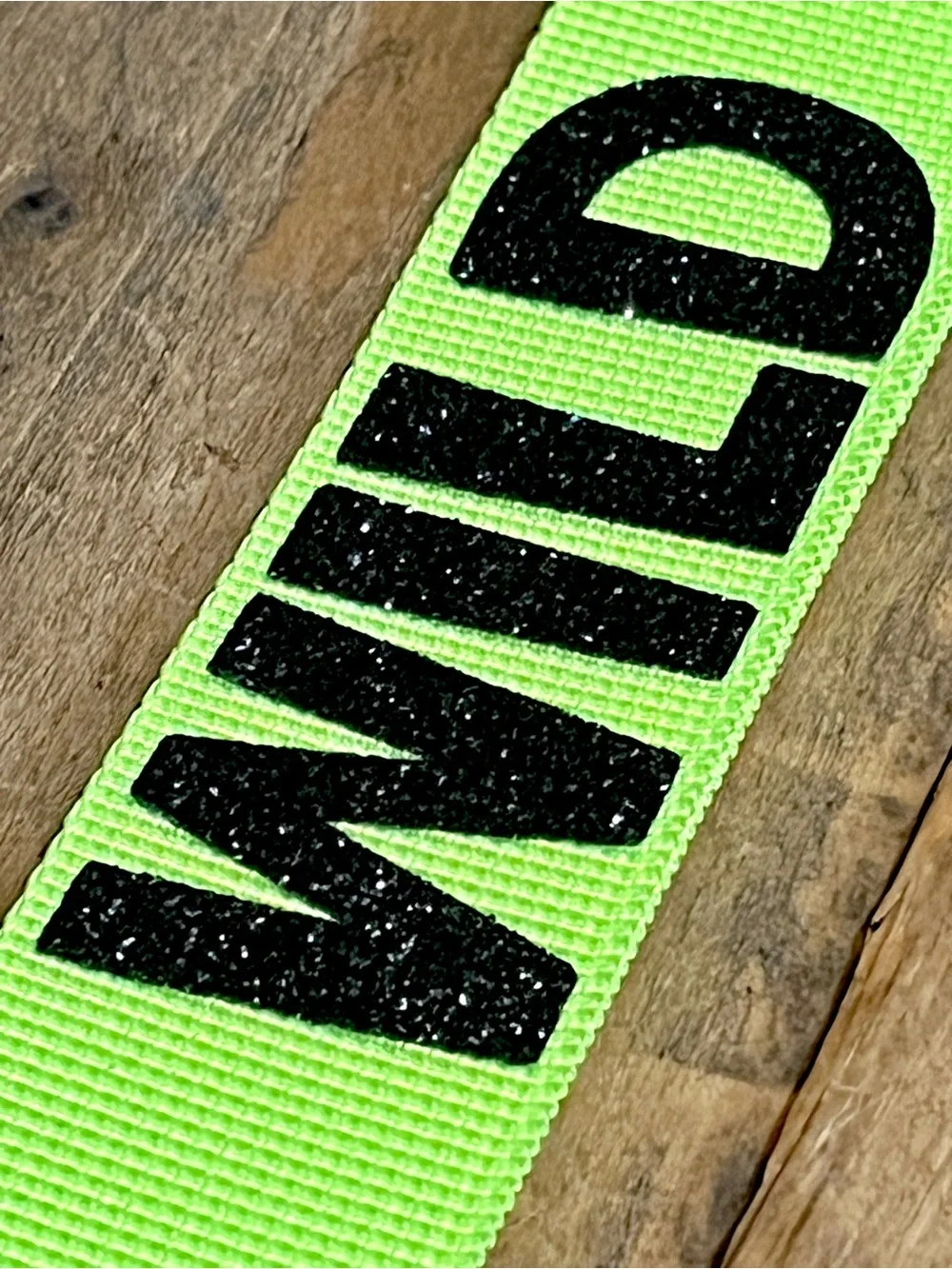 Wild Fable Target Neon Lime Green Black Glitter 